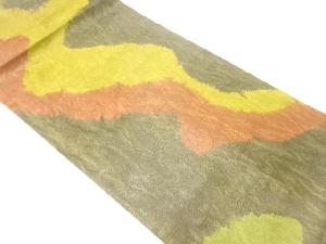 暈し柄織出し名古屋帯